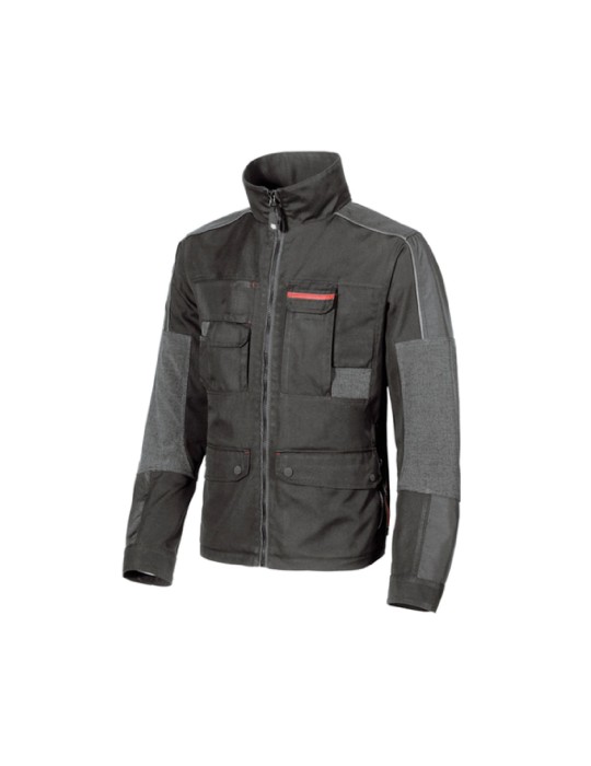 Chaqueta de trabajo "motor" de carbono negro