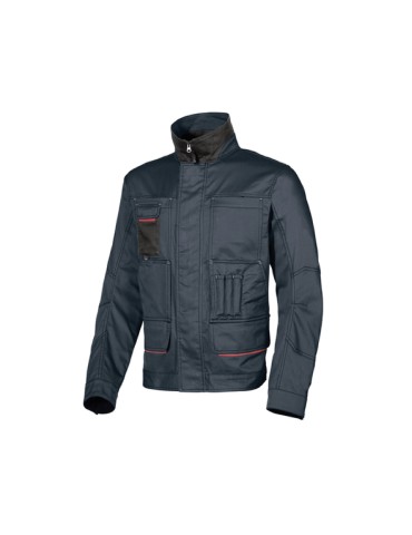 Tiefblaue Shake-Arbeitsjacke