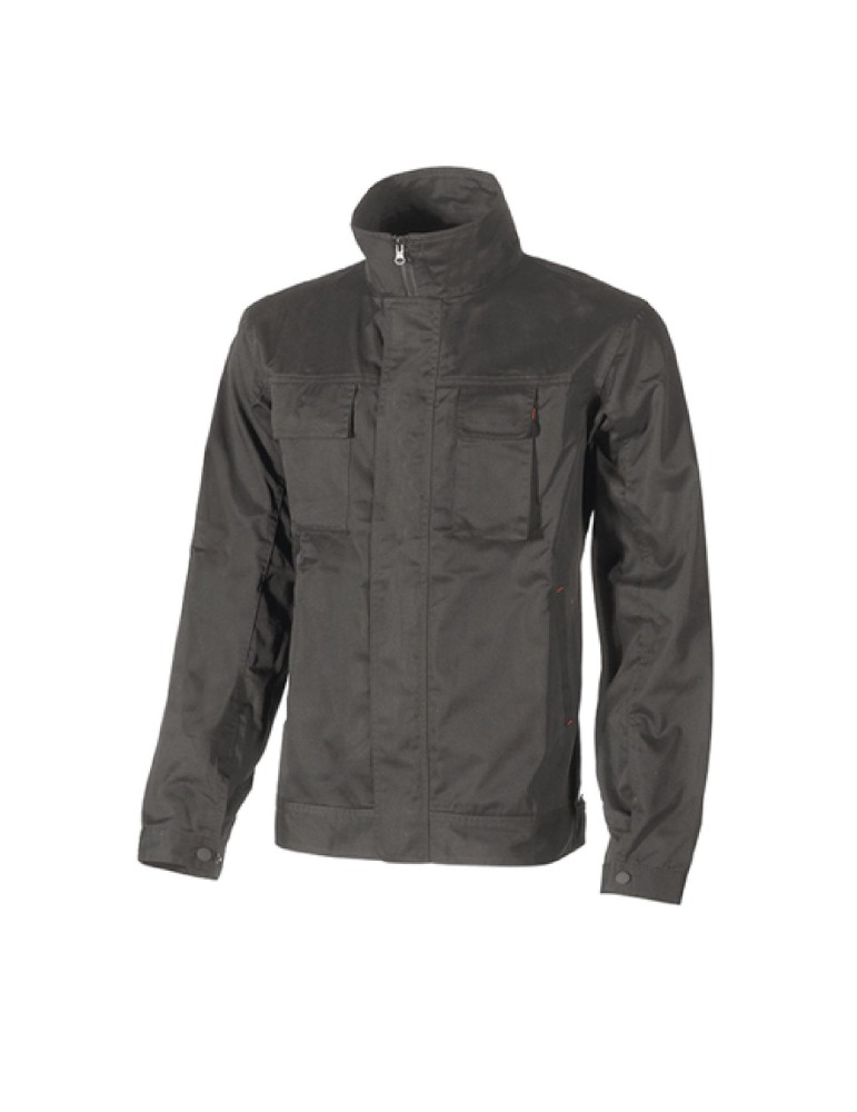 Chaqueta de trabajo "fox" de carbono negro