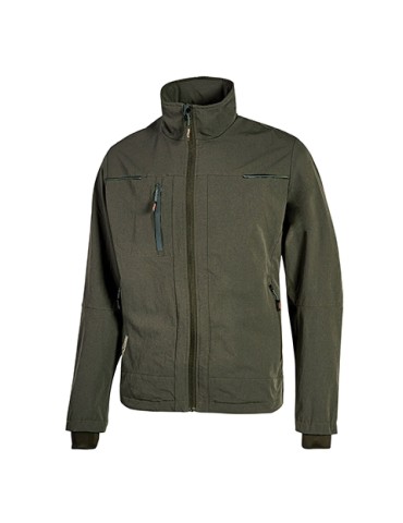 Veste de travail « pluton » vert foncé