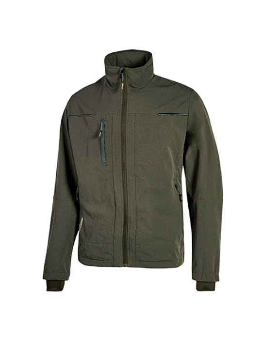 Veste de travail « pluton » vert foncé