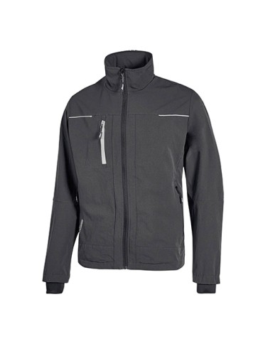 Work jacket &quot; pluton &quot; asphalt grey