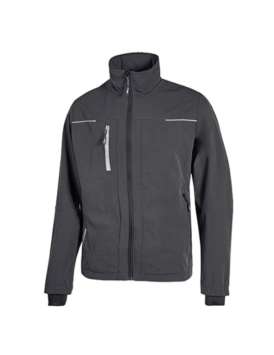 Veste de travail « pluton » gris asphalte