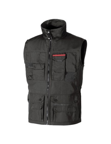 Gilet da lavoro &quot; first &quot; black carbon