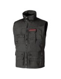 Chaleco de trabajo "primero" de carbono negro