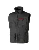 Work vest &quot; first &quot; black carbon