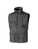 Work vest " first " meteorite grey