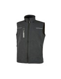 Gilet de travail « Saturne » gris asphalte