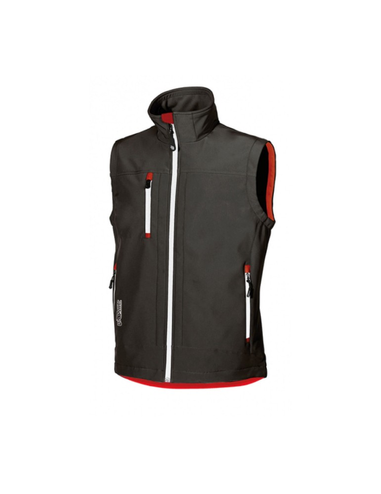 Gilet de travail « escalade » en carbone noir