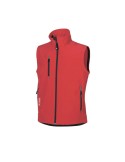 Gilet de travail « grimpe » magma rouge