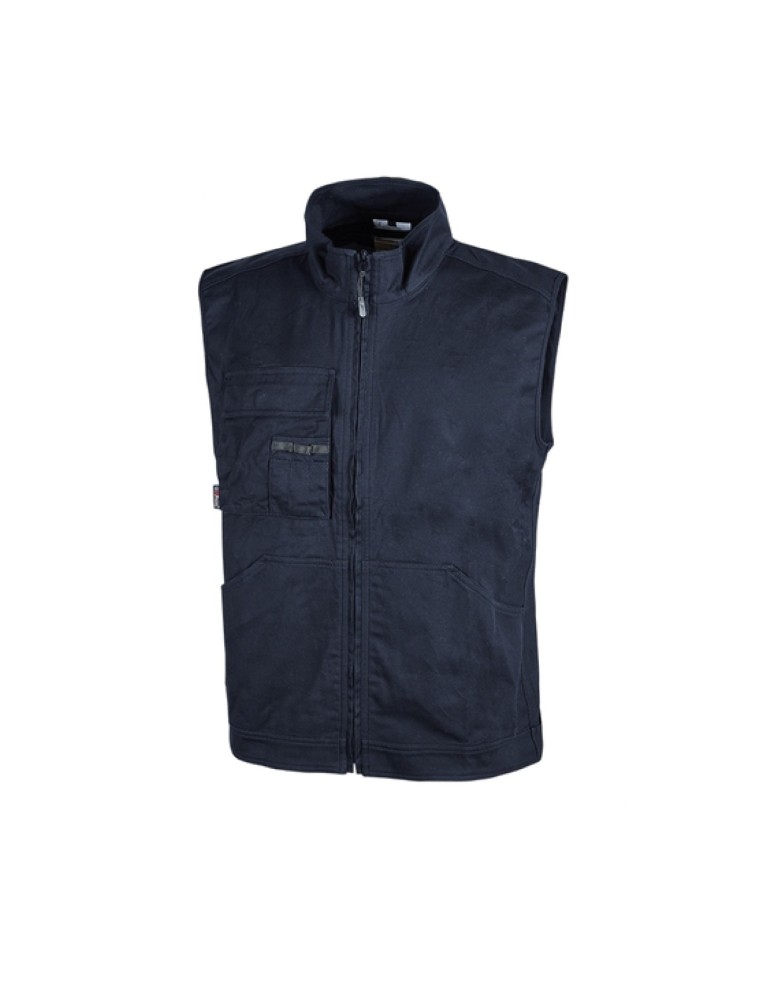 Work vest " wave " westlake blue Work vest " wave " westlake blue