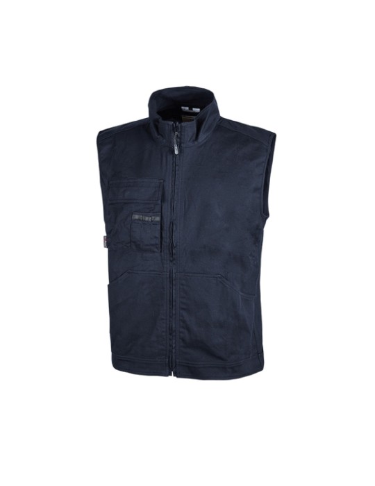 Work vest " wave " westlake blue Work vest " wave " westlake blue