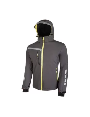 Giacca da lavoro &quot; quick &quot; asphalt grey