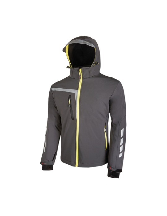 Veste de travail « rapide » gris asphalte