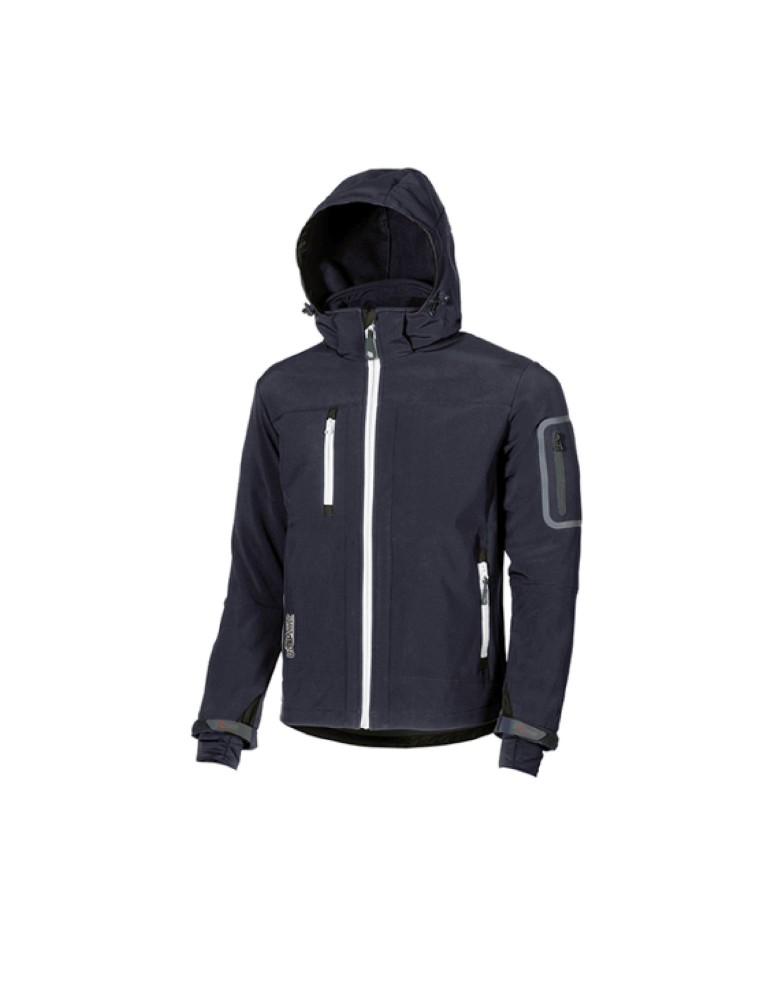 Arbeitsjacke "Metropolis" tiefblau