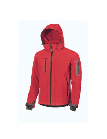 Work jacket " metropolis " red magma