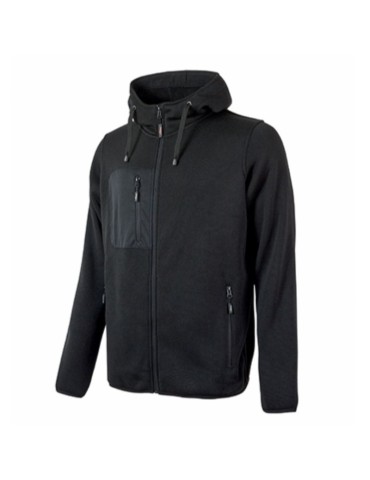 Work sweatshirt &quot; rainbow &quot; black carbon