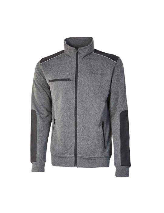 Felpa da lavoro " snug " grey meteorite