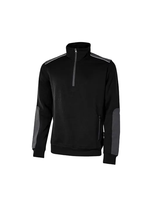 Felpa da lavoro " cushy " black carbon Felpa da lavoro " cushy " black carbon
