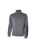 Work sweatshirt &quot; cushy &quot; meteorite grey