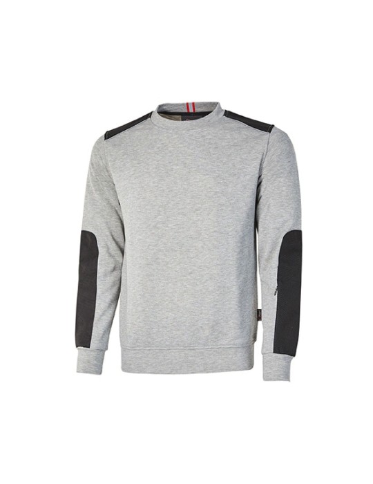 Work sweatshirt " Ryke " grey silver