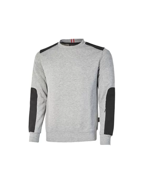 Work sweatshirt " Ryke " grey silver Work sweatshirt " Ryke " grey silver