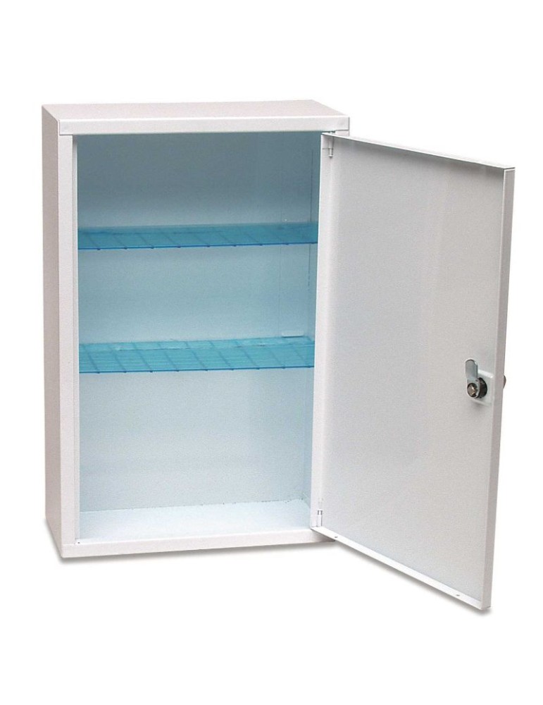 Empty metal cabinet Empty metal cabinet