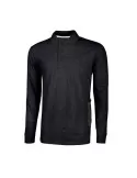 Work polo shirt " live " black carbon