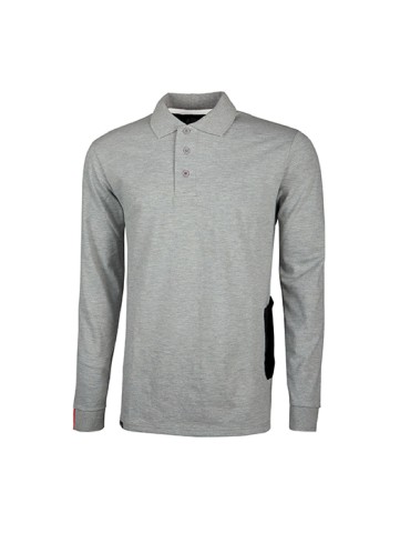 Polo da lavoro &quot; live &quot; grey silver
