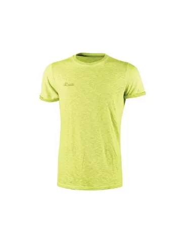 T-shirt da lavoro U-Power Fluo Yellow EY195YF