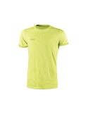 Camiseta de trabajo u-power Fluo amarillo EY195YF