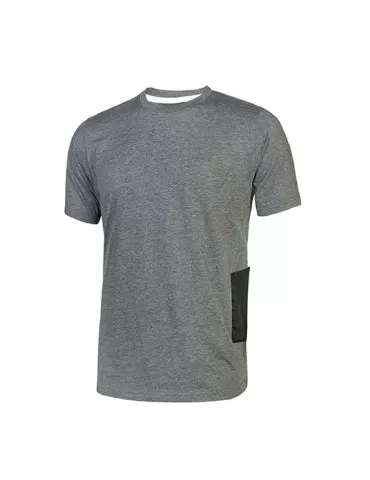 T-shirt da lavoro &quot; road &quot; grey meteorite