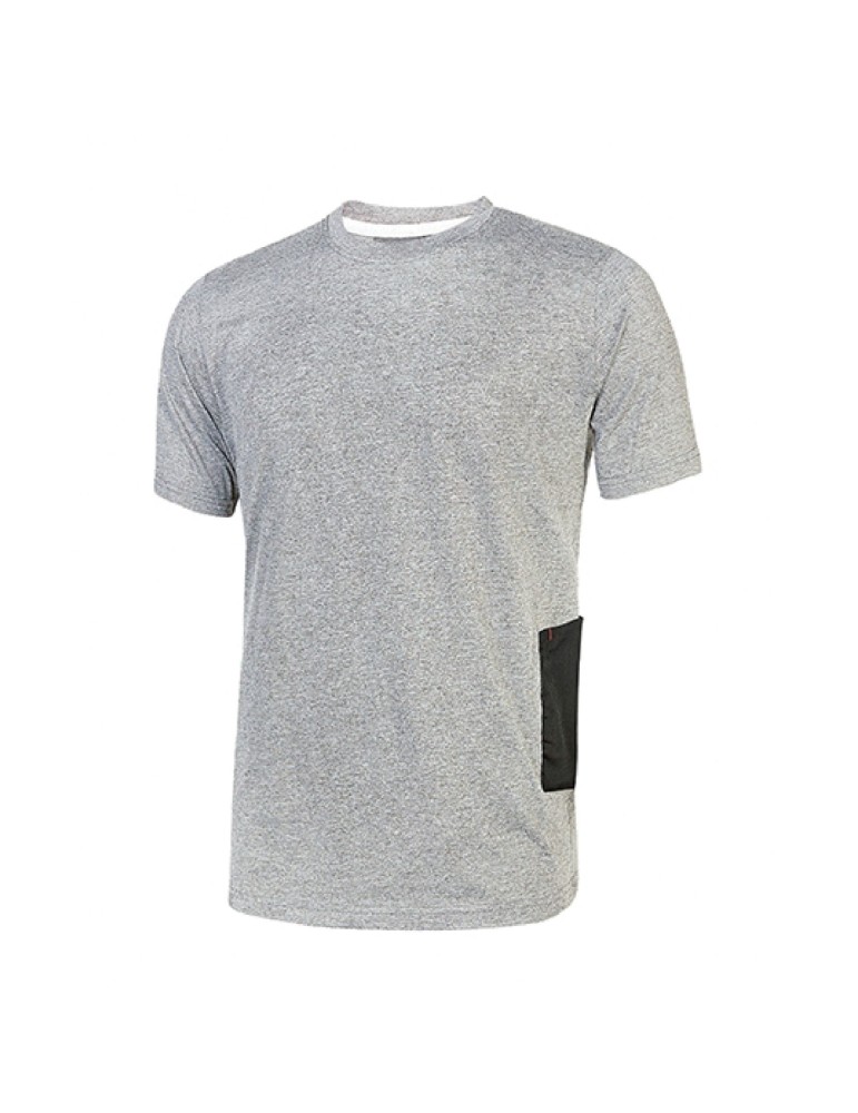 Work T-shirt " road " grey silver Work T-shirt " road " grey silver