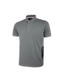 Work polo shirt " gap " grey meteorite