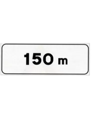 Supplementary panel in sheet metal class 1 135x45 mod. 1/A &quot;Distance&quot; (specify)