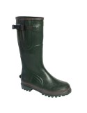 Green hunting and fishing boots