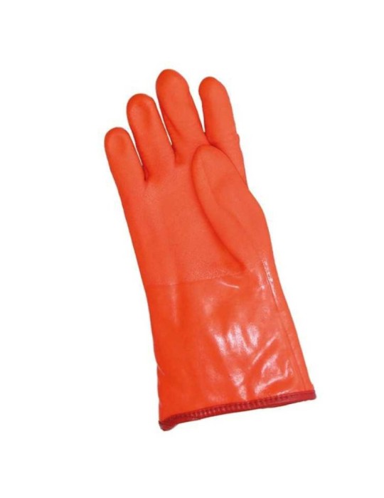 Guantes de PVC con forro térmico