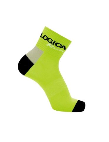 Mini chaussette fluorescente verte