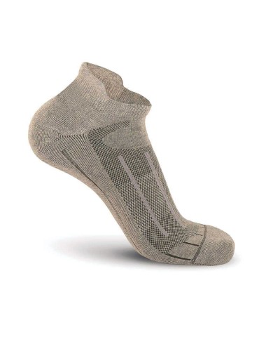 Chaussette courte grise