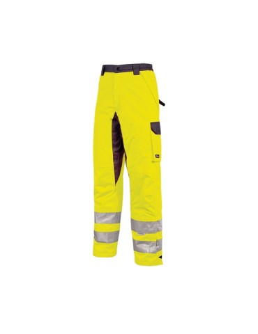 Pantaloni da lavoro &quot; subu &quot; yellow fluo