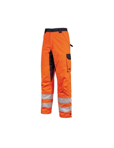 Work trousers &quot; subu &quot; orange fluo