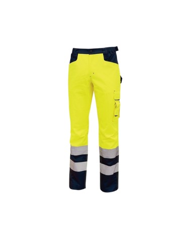 Pantalones de trabajo "radiantes" fluo amarillos