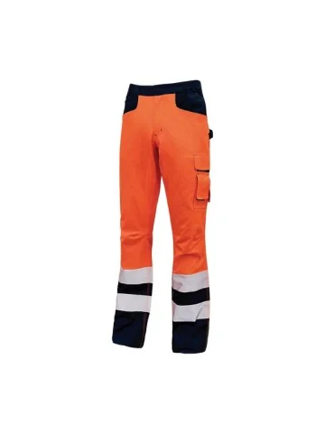 Work trousers &quot; beacon &quot; orange fluo