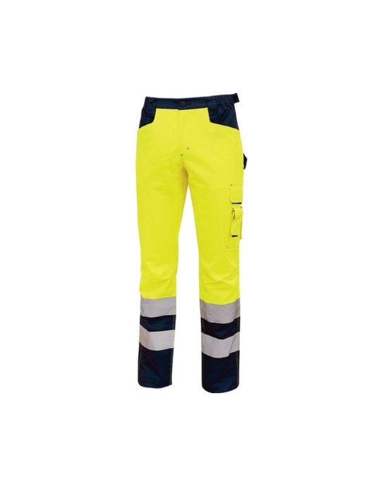 Pantaloni da lavoro " light " yellow fluo