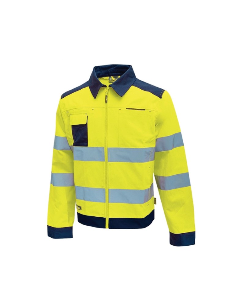 Giacca da lavoro " gleam " yellow fluo
