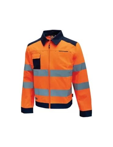 Work jacket &quot; gleam &quot; orange fluo