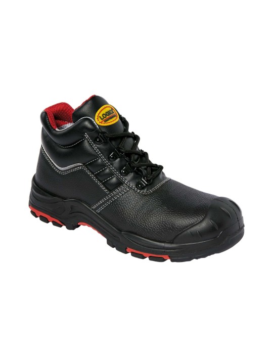 Scarpa alta pelle nera logica professional Scarpa alta pelle nera logica professional