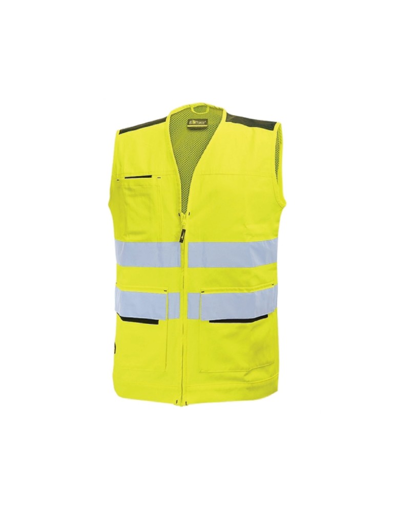 Work vest " smart " yellow fluo Work vest " smart " yellow fluo