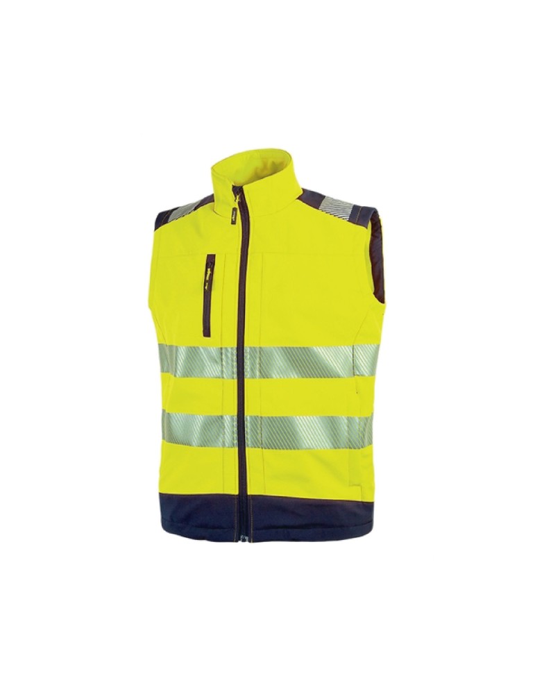 Chaleco de trabajo "Dany" fluo amarillo