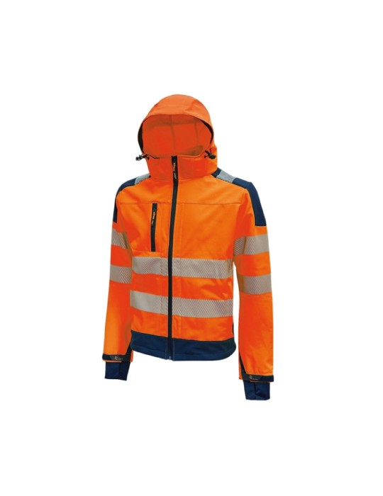 Arbeitsjacke "miky" orange fluo
